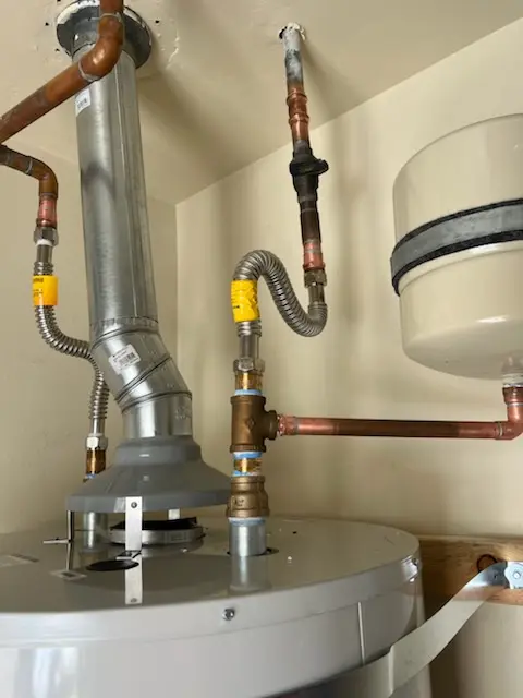 Water heater installation and plumbing repair in Sterling
